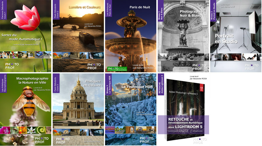 Livrets de cours PhotoProf