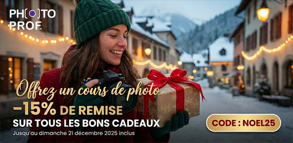 Remise de No&euml;l sur les cours de photographie PhotoProf