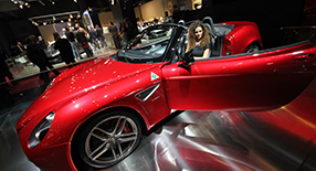 Cours de photographie au Mondial de l'Automobile de Paris