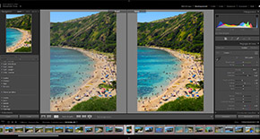 Cours de retouche photo sous Adobe Lightroom Classic en ligne.